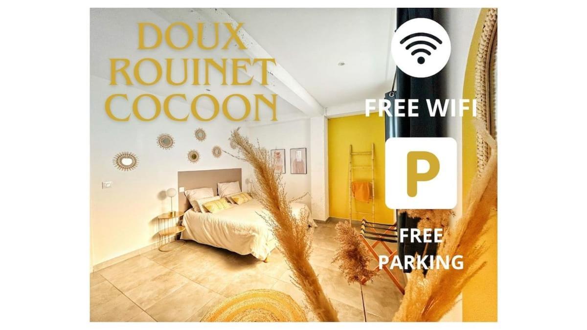 Doux Rouinet Cocoon Apartment Fourques  Luaran gambar